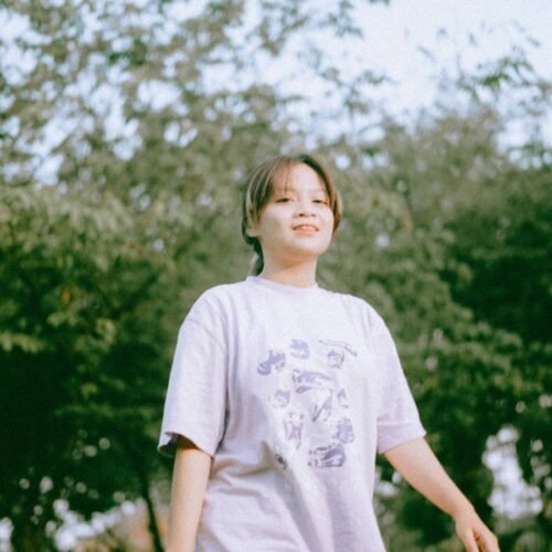 Oversized graphic T-shirt