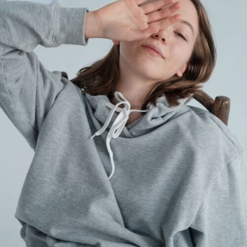 Grey hoodie